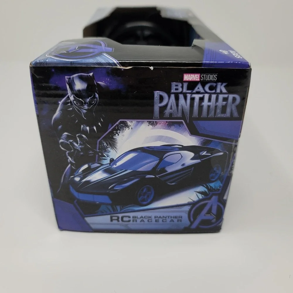 Marvel Studios Black Panther RC Race Car Remote Control For Kids‎ 49MHz Ages 8+